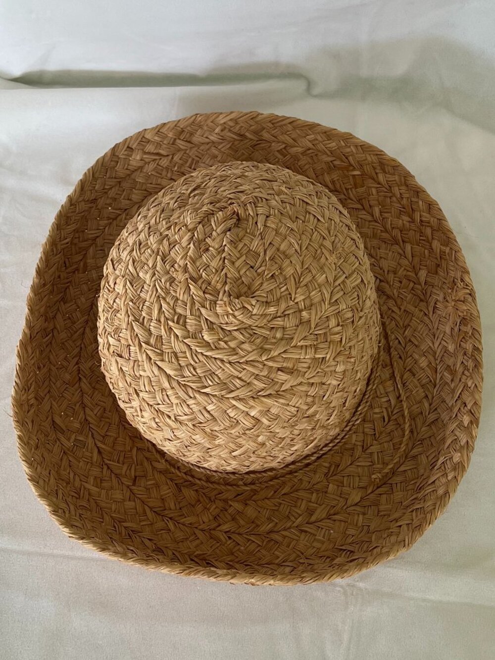 Helen Kaminski Australia Vintage Classic Raffia Sun Hat (1990’s-2005)